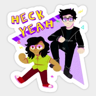 Heck Yeah Sticker